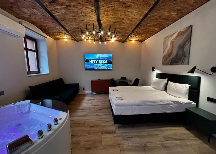 Rybaki Sauna & Jacuzzi Lägenhet Poznań